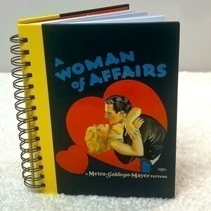 ☀️2/$14☀️Potter “A Woman of Affairs” Lined Journal Notebook